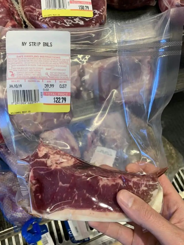 Belcampo Steak Packaged