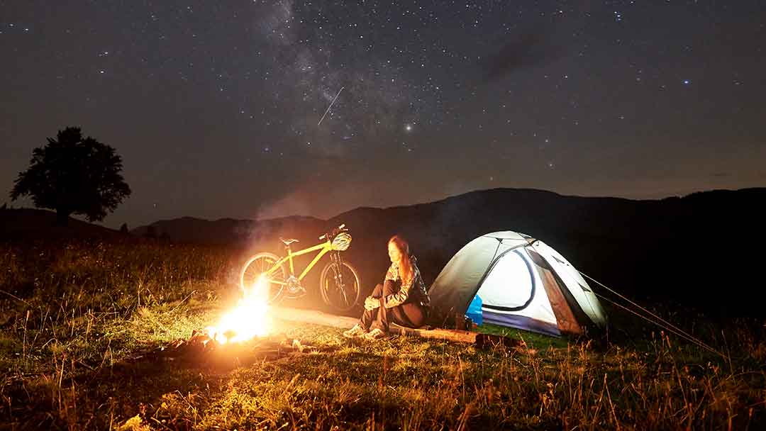 Bikepacking Camping